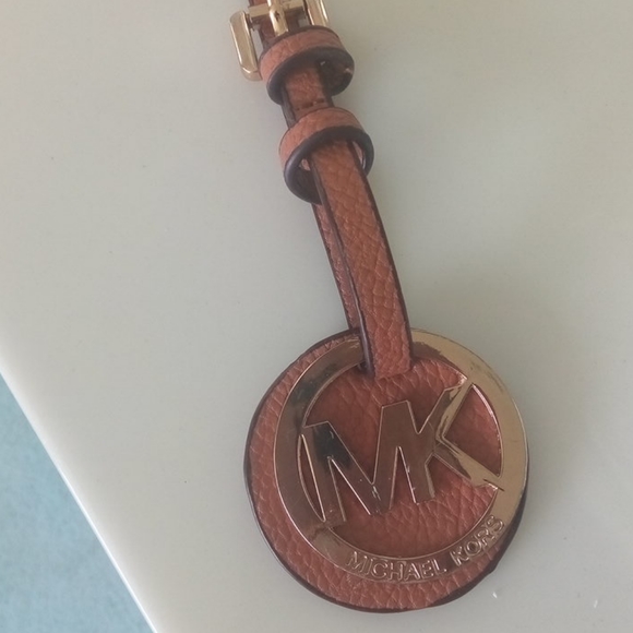 Michael kors purse charm fob chain
